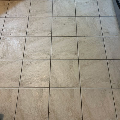 Tile Grout Cleaning Before